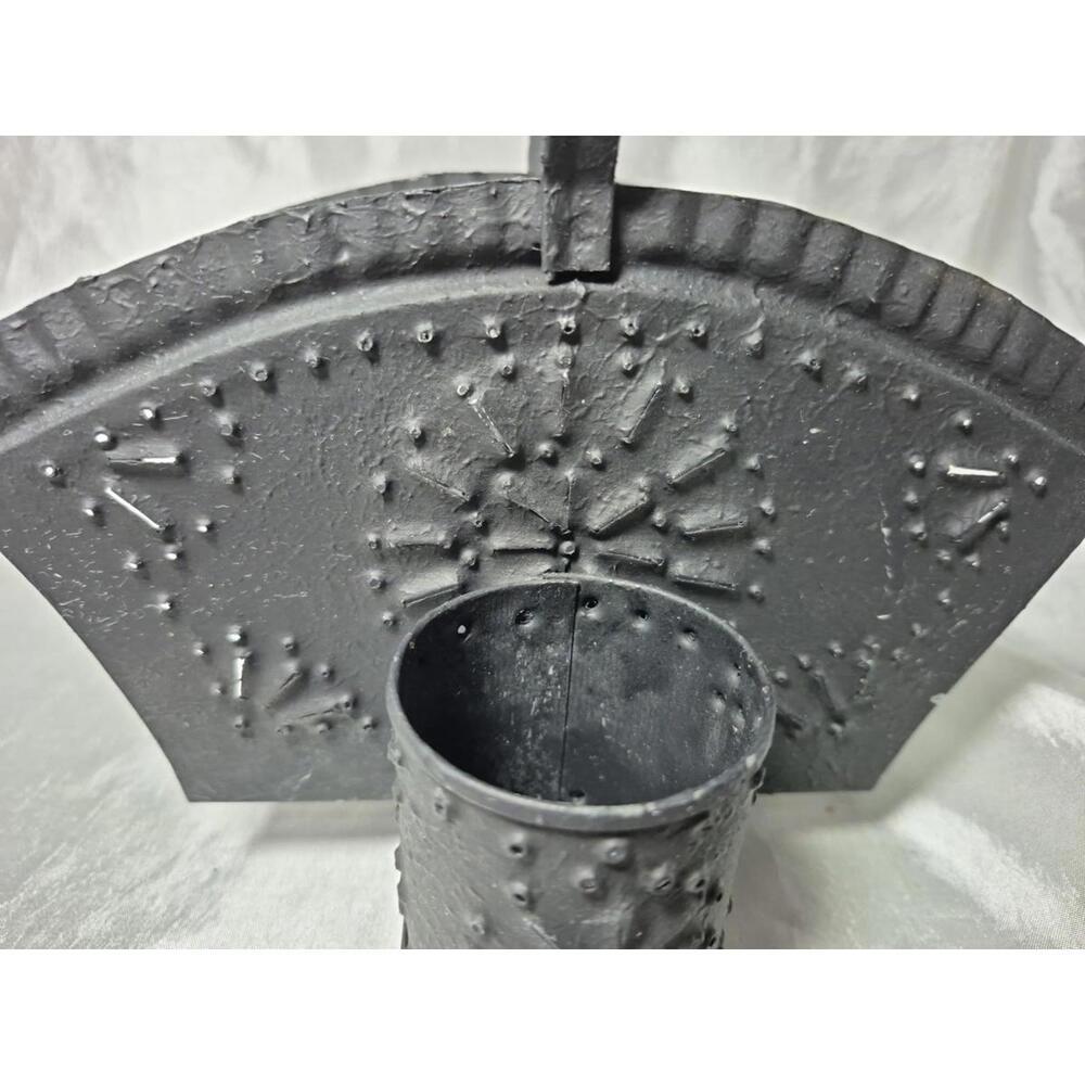 Tin Punch Napkin And Shaker Holder Antique Style - Picture 16 of 16